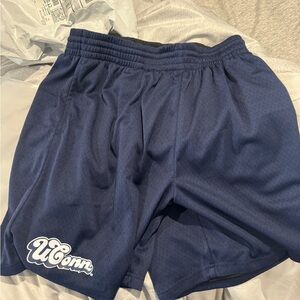 19NINE UCONN Basketball Retro Practice Shorts NWT!